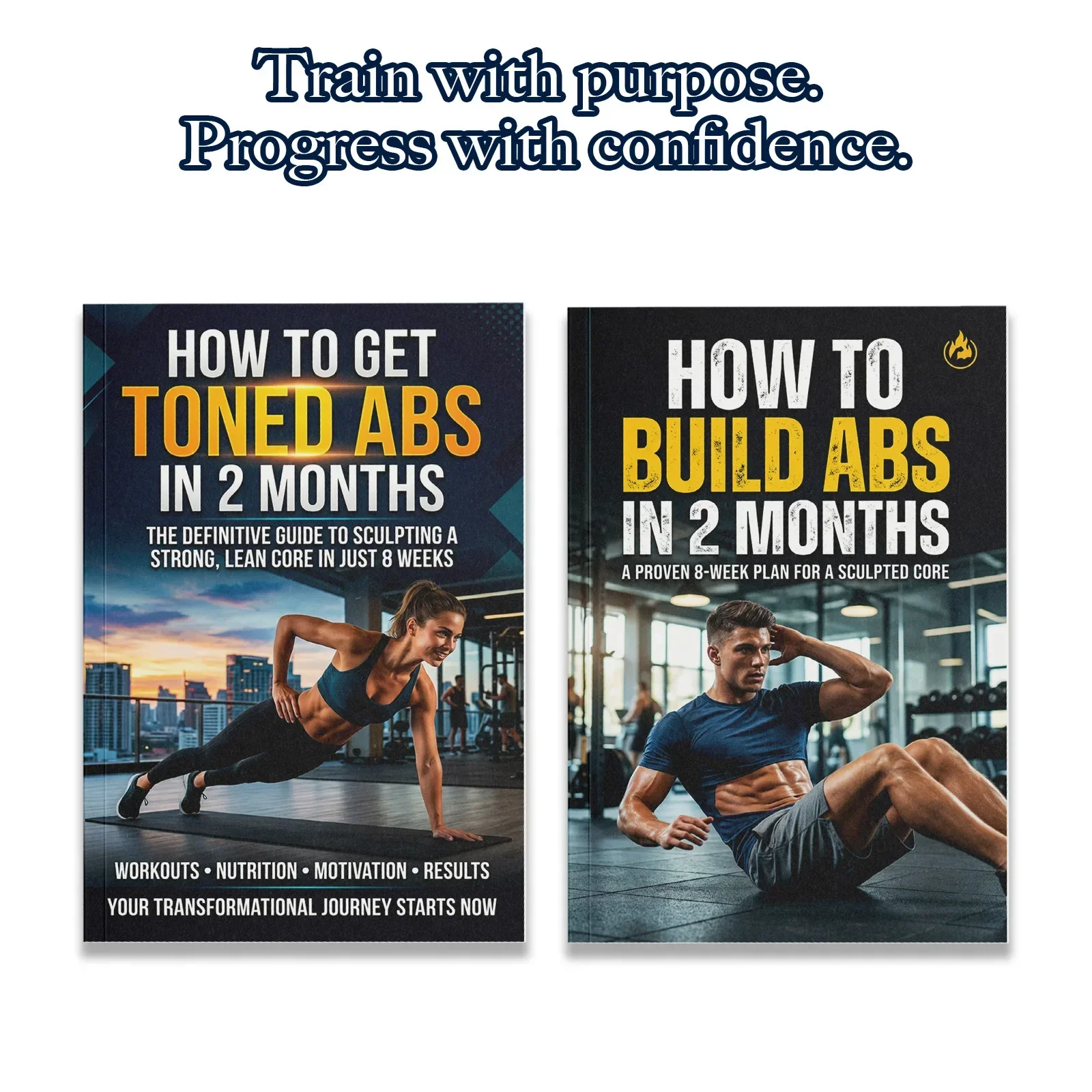 Fitness With Nutrition - Conjunto de 2 Guias de Treinamento