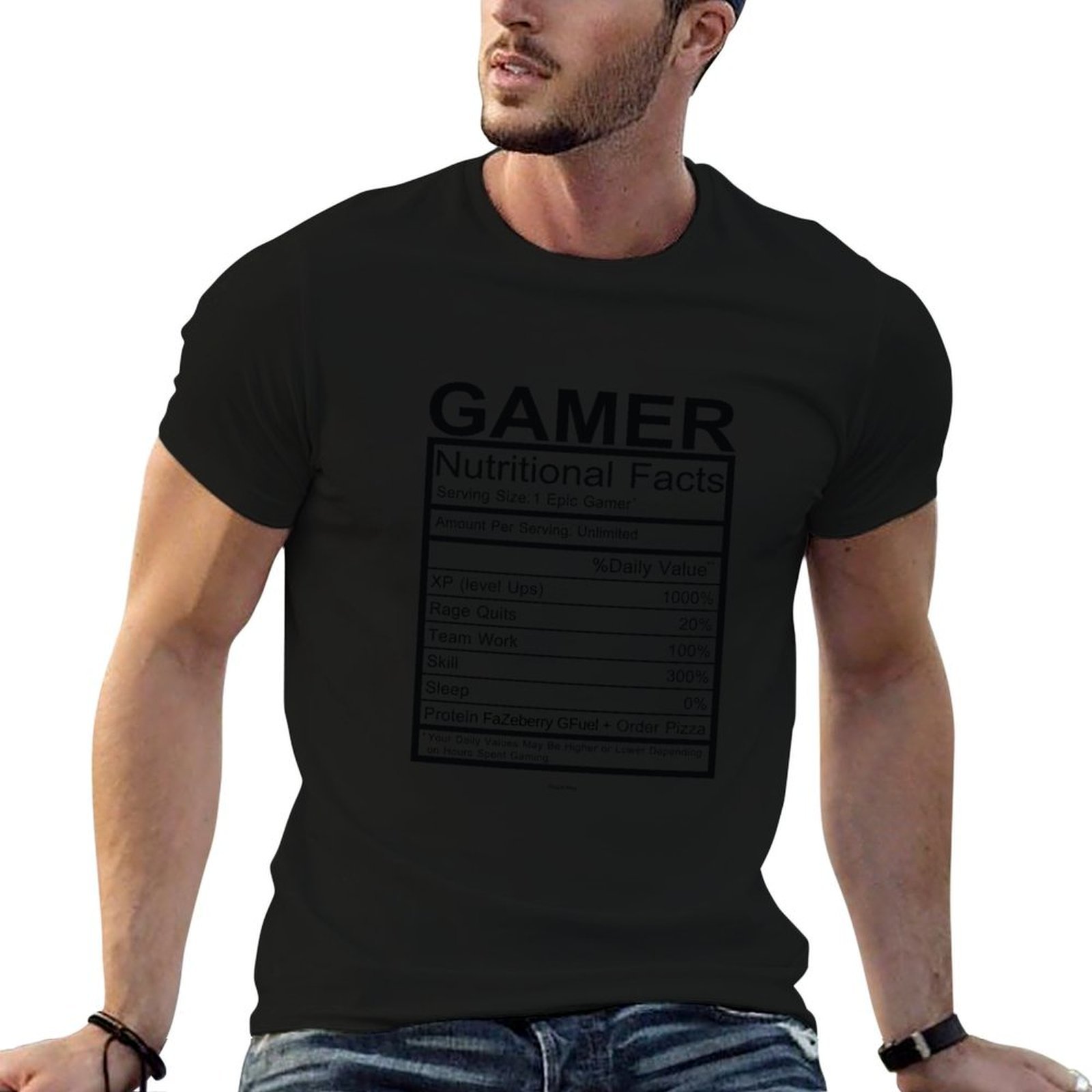 Camiseta com gráfico de inform - Fitness With Nutrition avaliação e preço