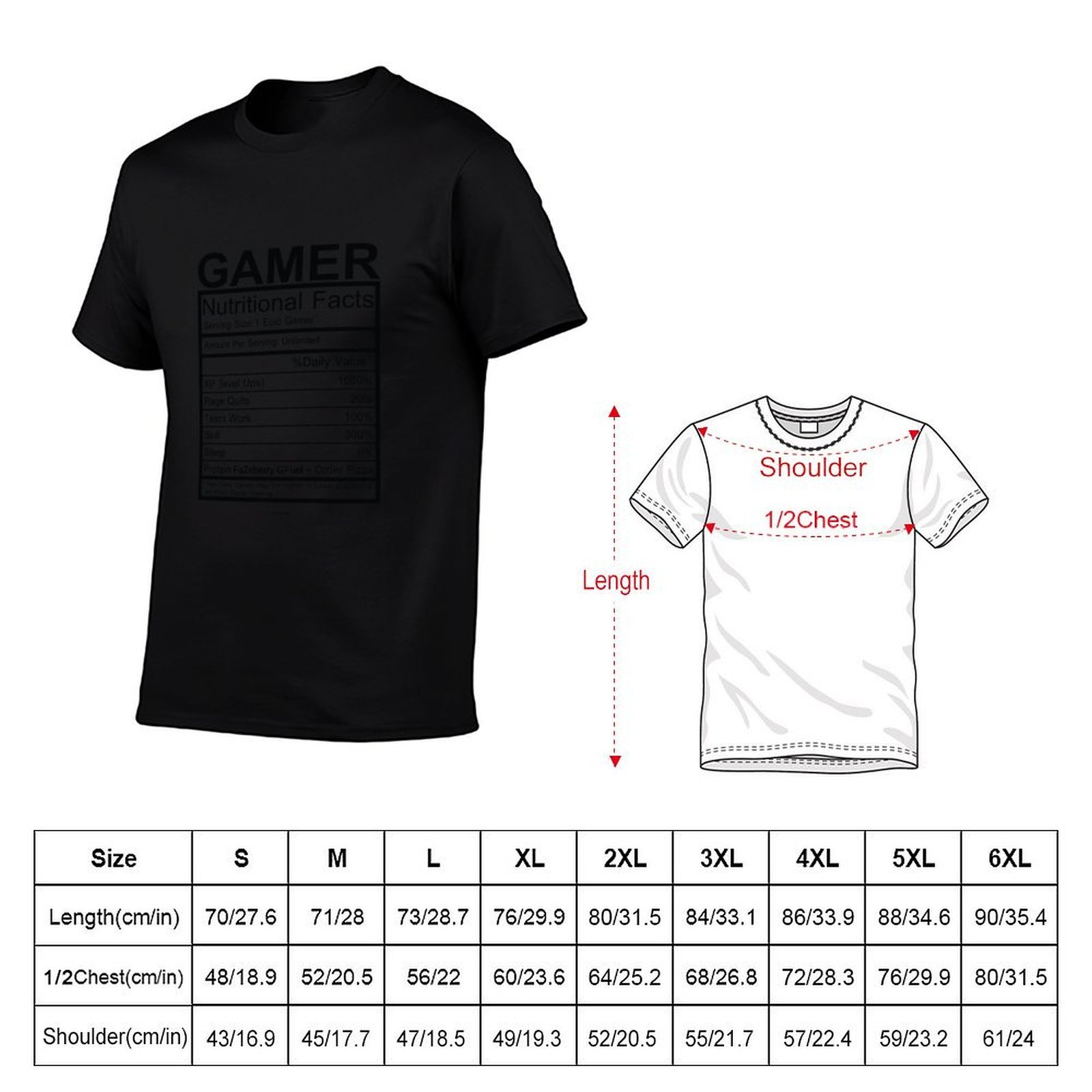 Camiseta com gráfico de inform - Fitness With Nutrition avaliação e preço
