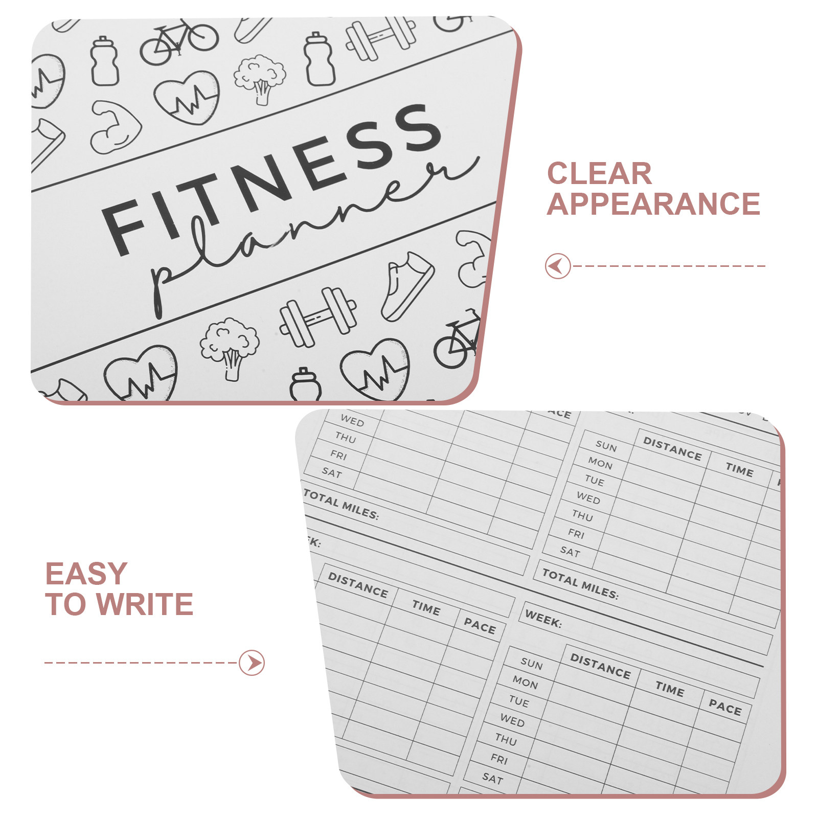 Caderno de Registro de Fitness - Nutrition For Fitness Books avaliação e preço